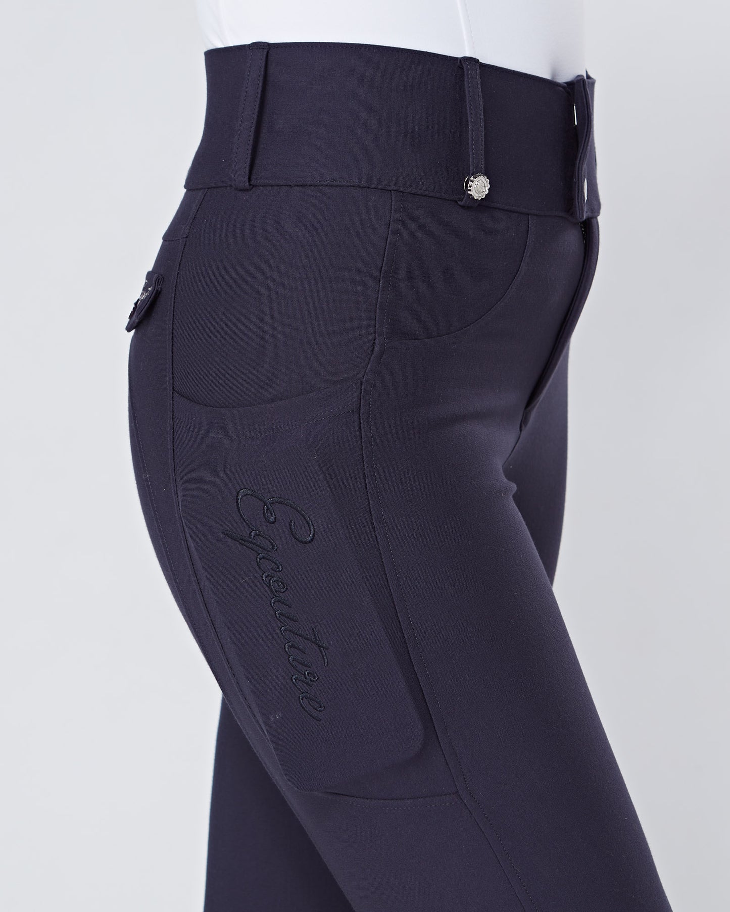 Premium Hybrid Breeches - MIDNIGHT NAVY (NO GRIP)