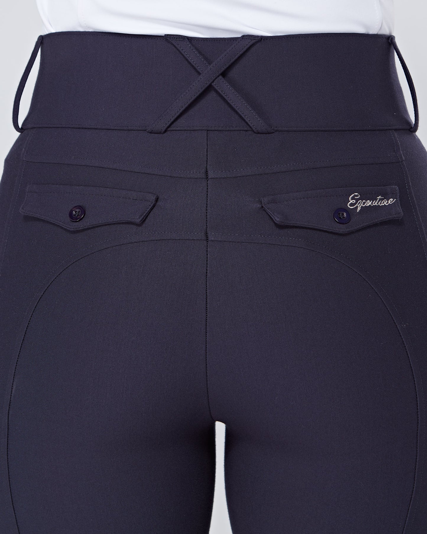 Premium Hybrid Breeches - MIDNIGHT NAVY (NO GRIP)