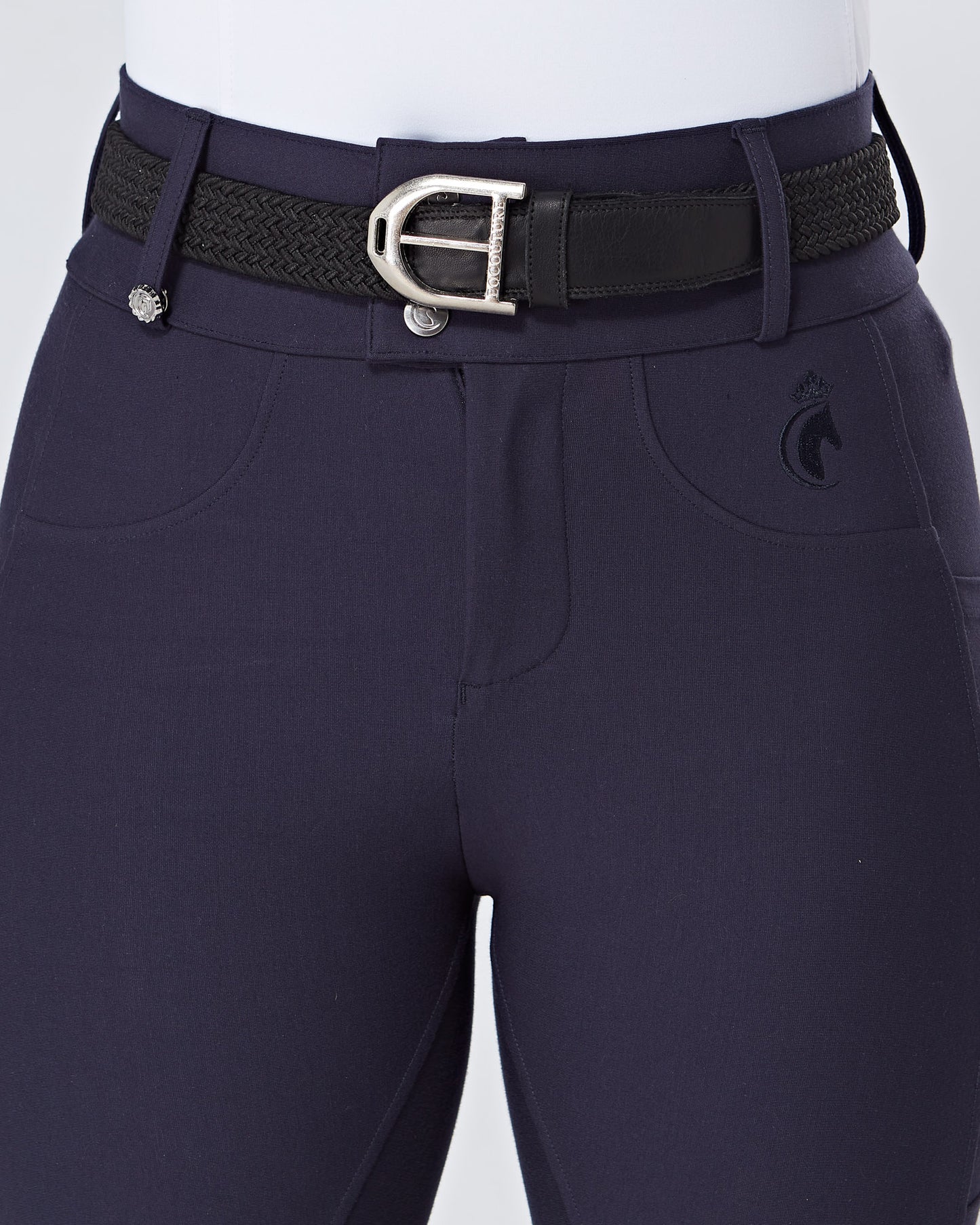 Premium Hybrid Breeches - MIDNIGHT NAVY (NO GRIP)