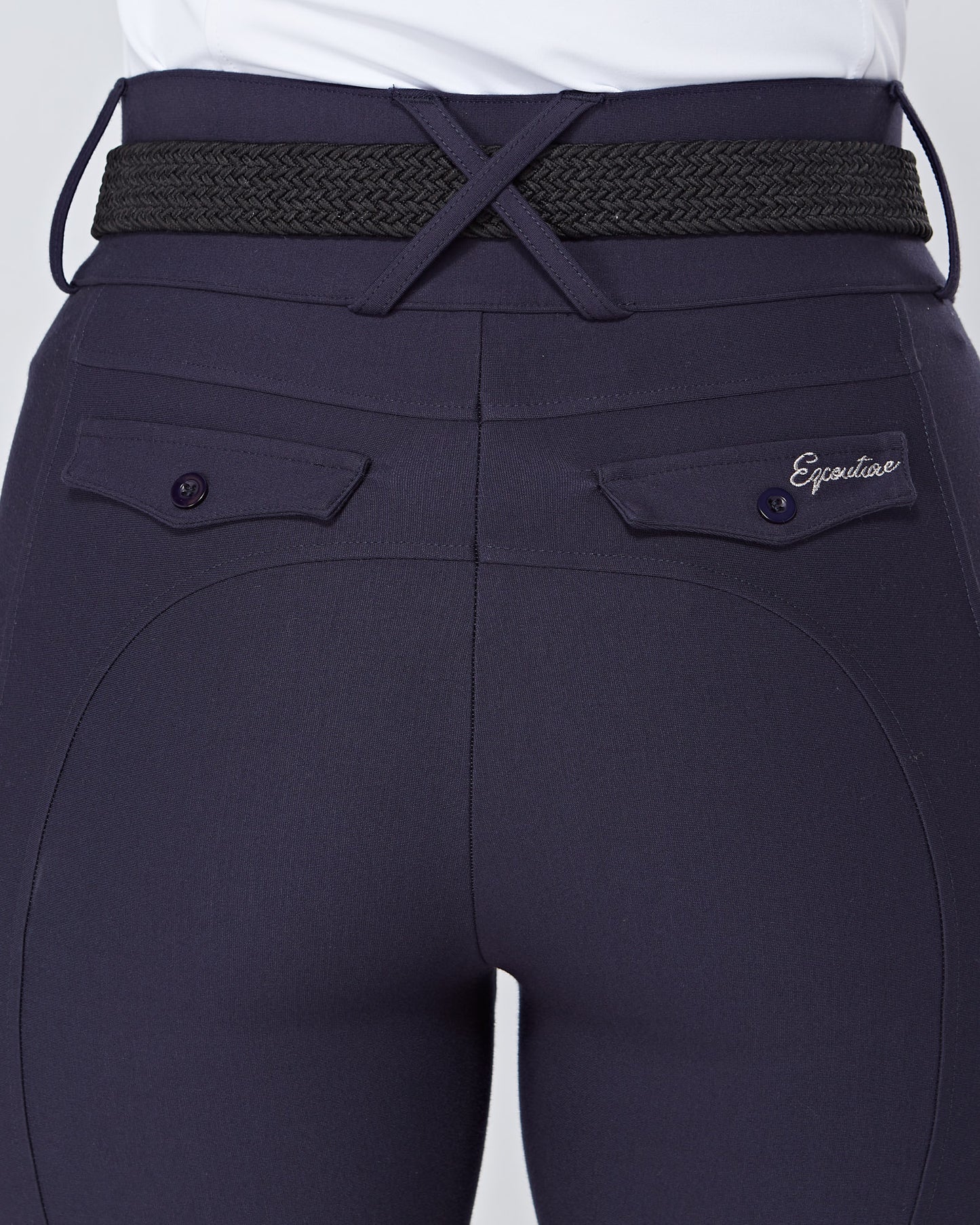 Premium Hybrid Breeches - MIDNIGHT NAVY (NO GRIP)