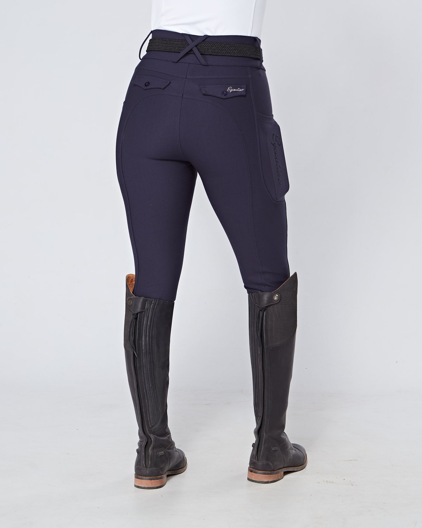 Premium Hybrid Breeches - MIDNIGHT NAVY (NO GRIP)