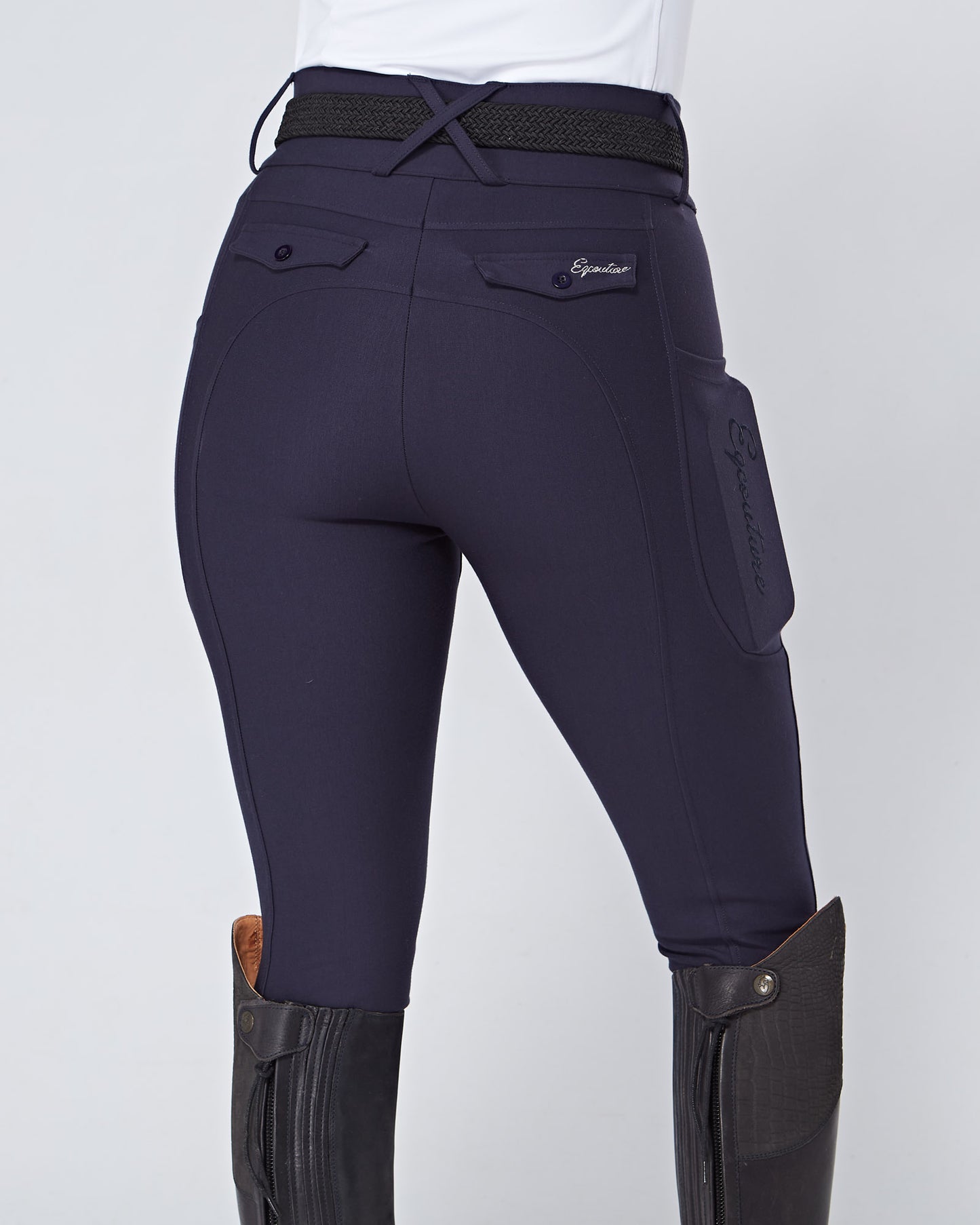 Premium Hybrid Breeches - MIDNIGHT NAVY (NO GRIP)