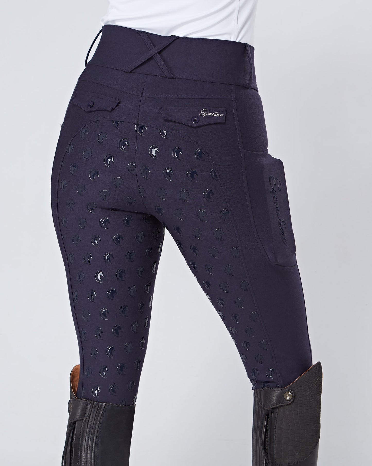 Premium Hybrid Breeches - MIDNIGHT NAVY