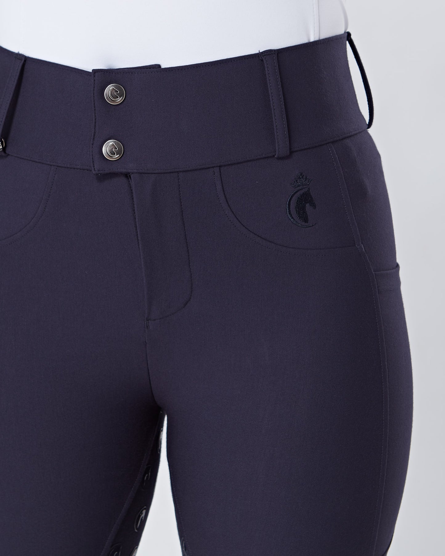 Premium Hybrid Breeches - MIDNIGHT NAVY