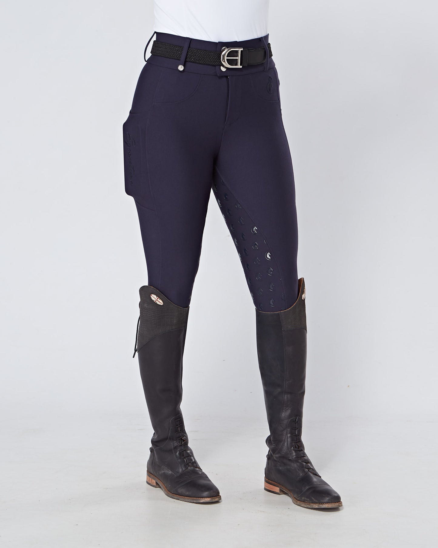 Premium Hybrid Breeches - MIDNIGHT NAVY