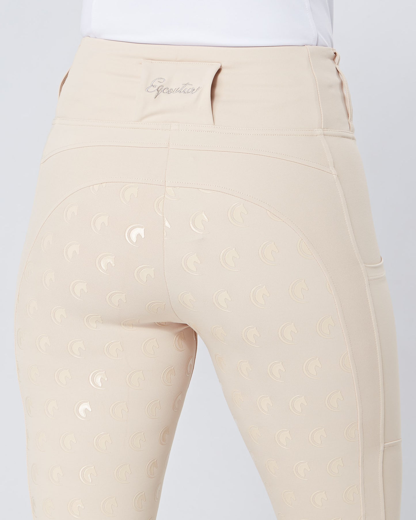 ORIGINALS Cream Horse Riding Competition Tights / Leggings - CORNISH CREAM
