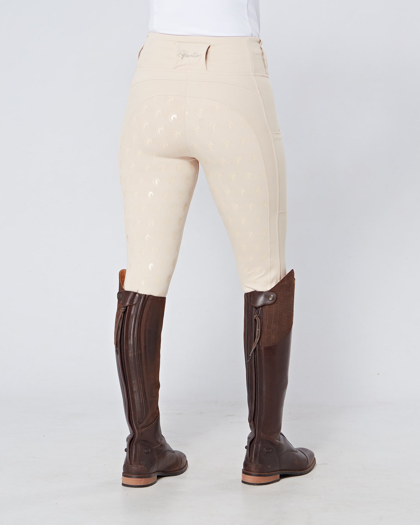 ORIGINALS Cream Horse Riding Competition Tights / Leggings - CORNISH CREAM