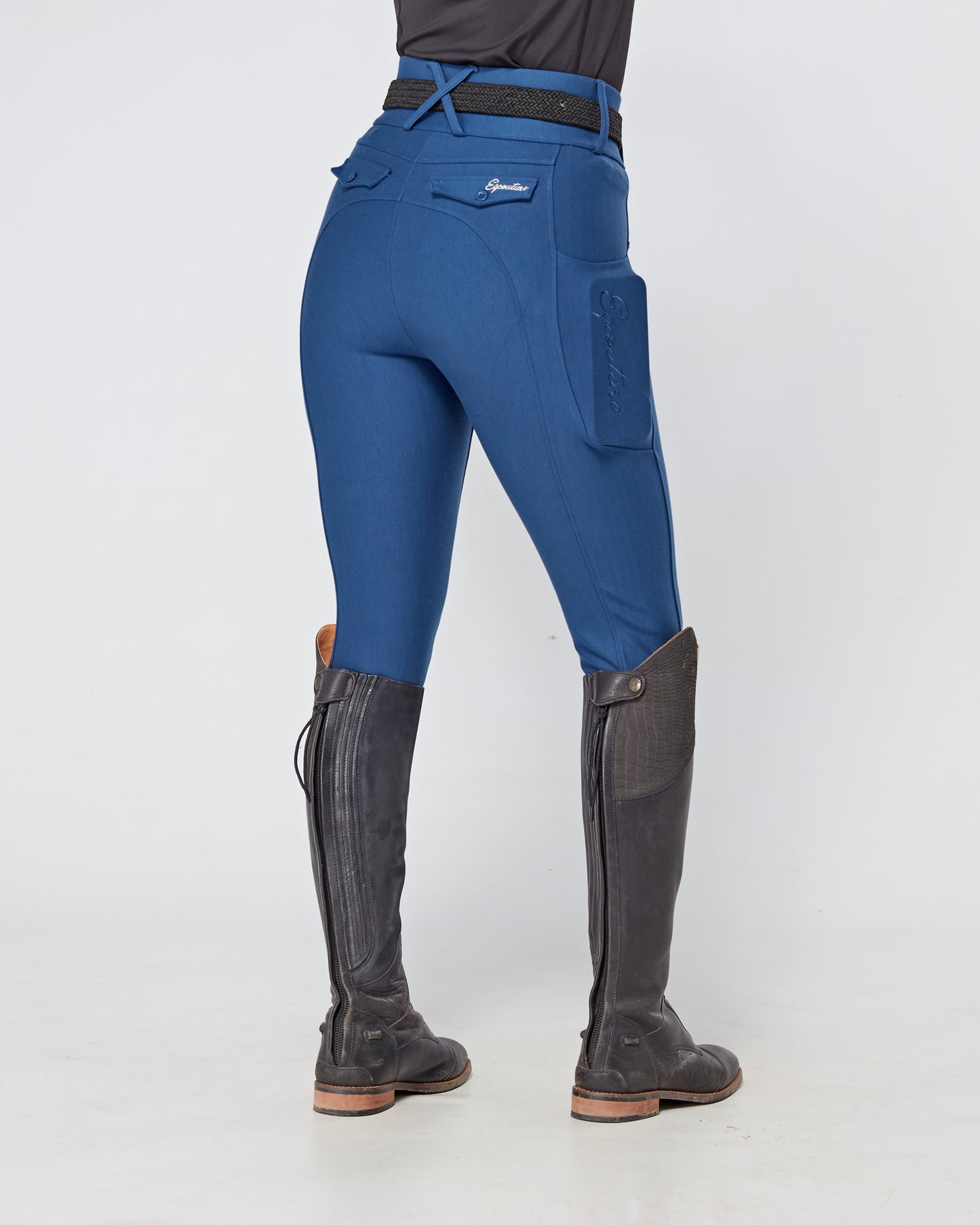Premium Hybrid Breeches - SUMMER NAVY (NO GRIP)
