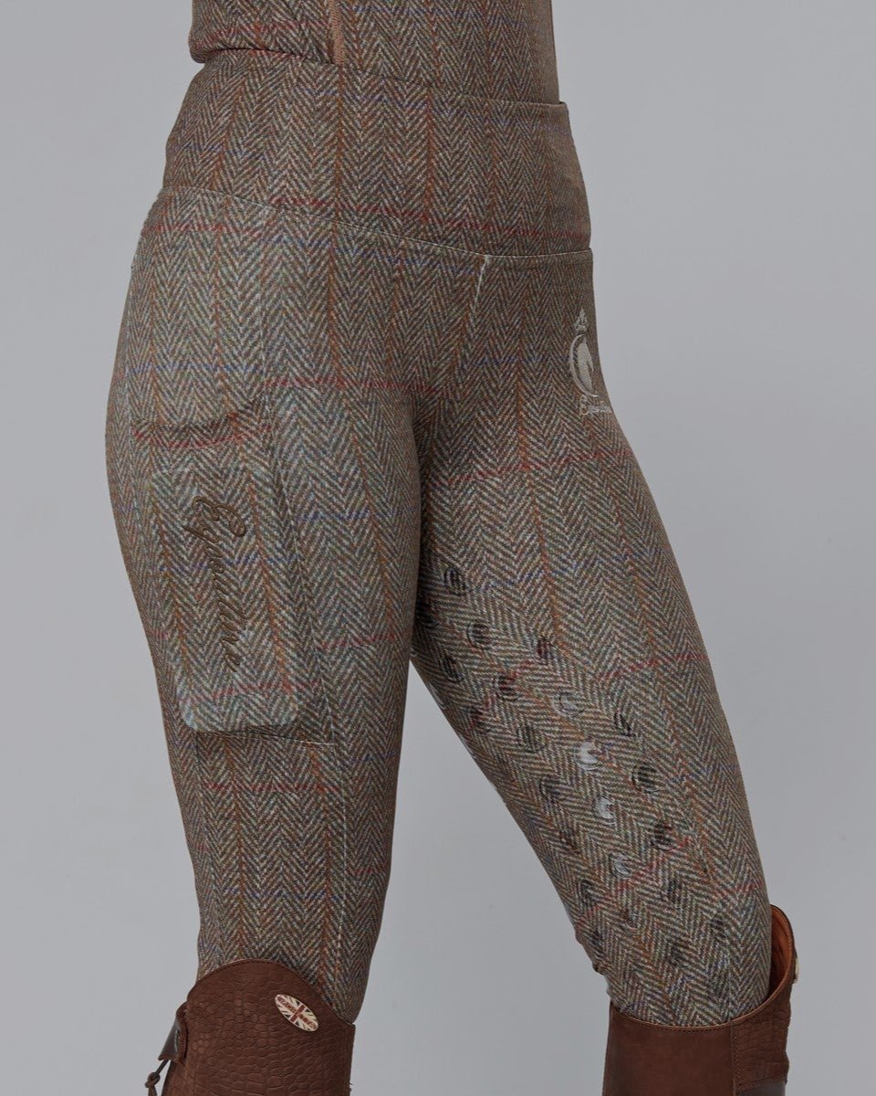 ALL-SEASON Tweed Effect Riding Leggings - Full Grip