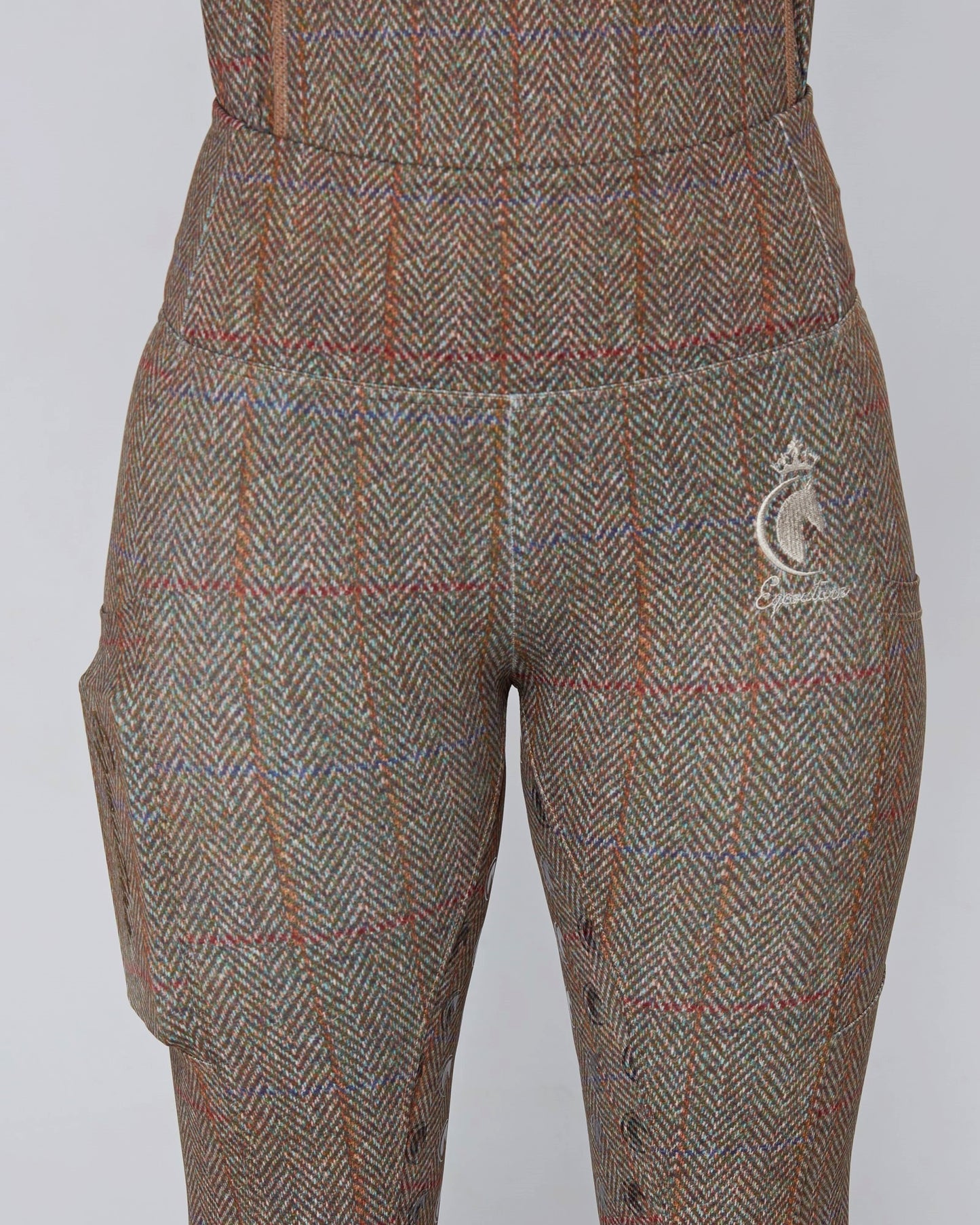ALL-SEASON Tweed Effect Riding Leggings - Full Grip