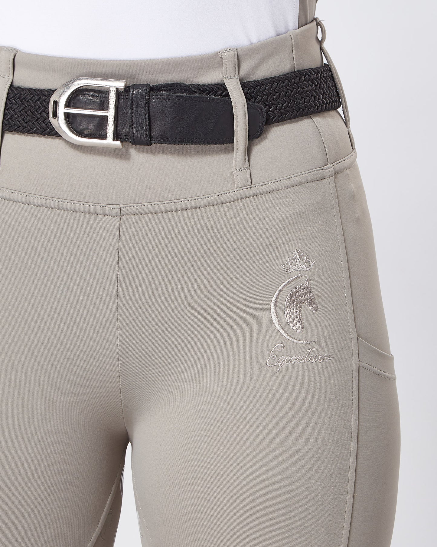 ORIGINALS Competition Full Seat Riding Leggings / Tights - SHOWJUMPING STONE