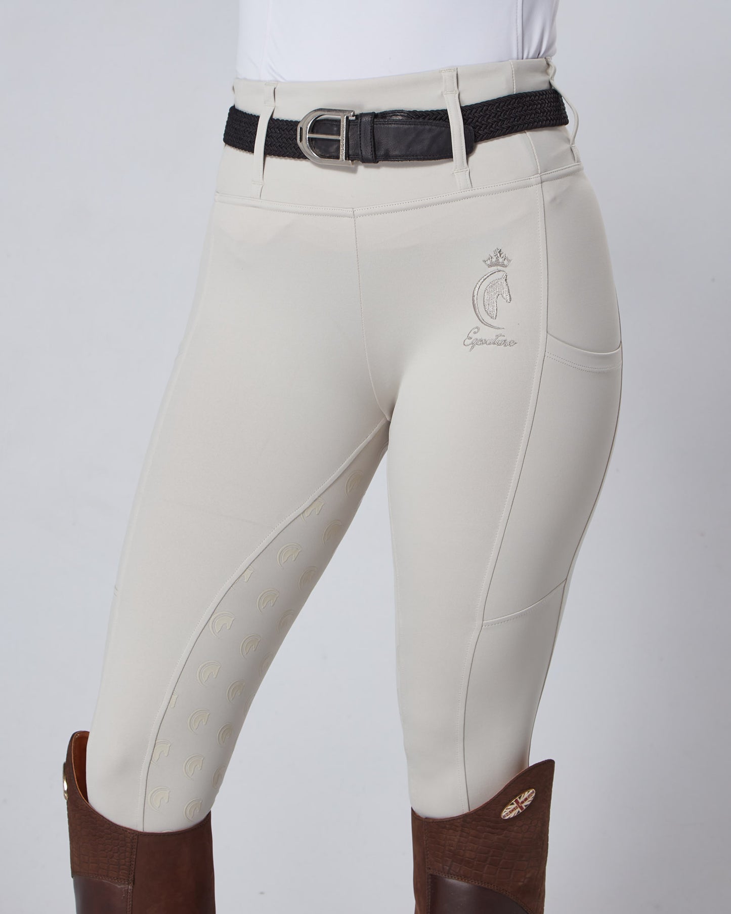 ORIGINALS Competition Full Seat Riding Leggings / Tights - PLATINUM