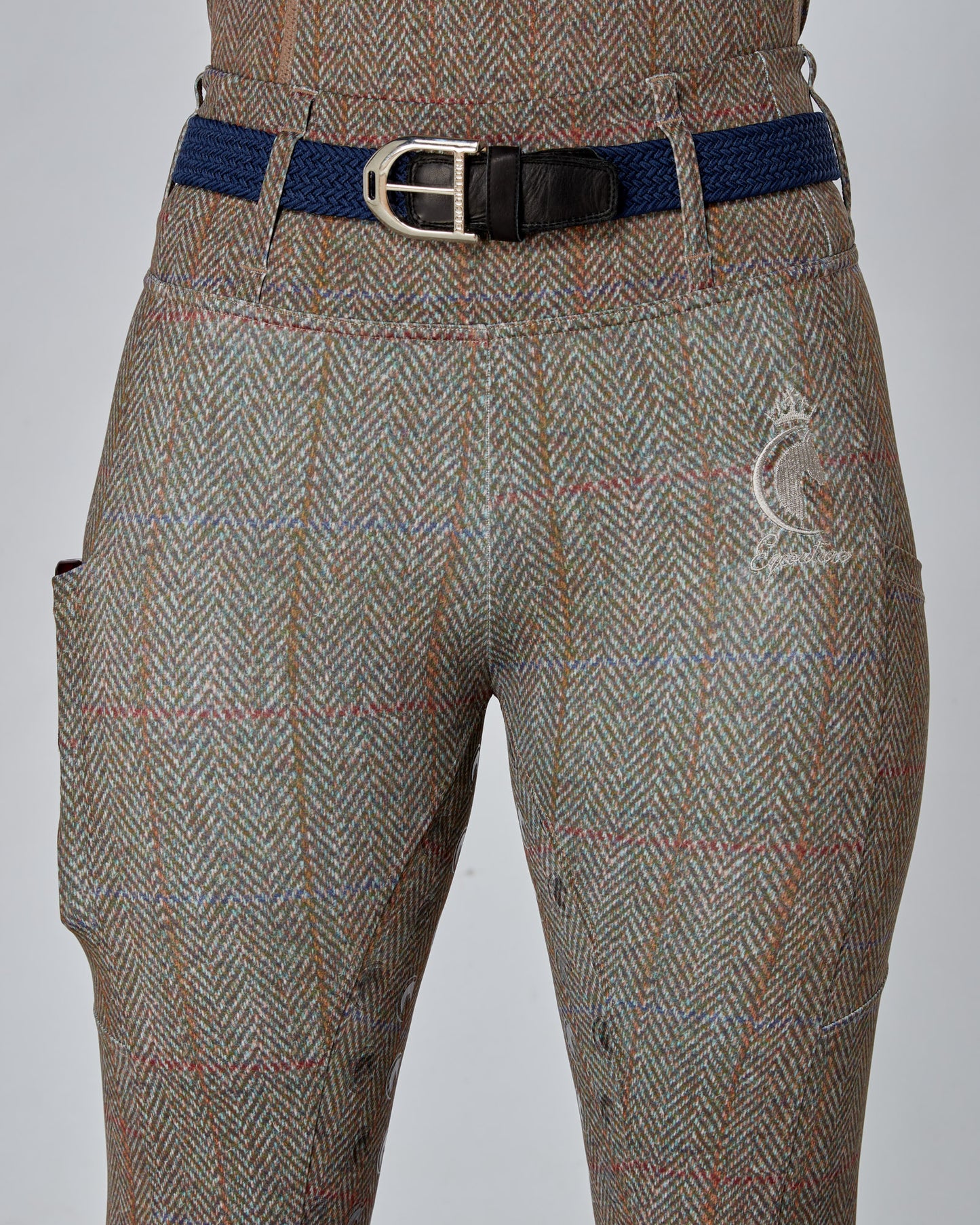 ALL-SEASON Tweed Effect Riding Leggings - Full Grip