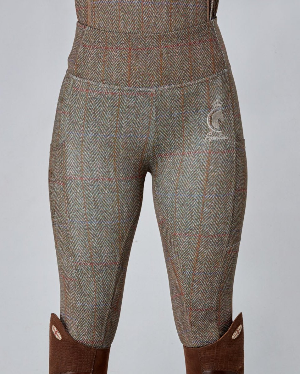 ORIGINALS Tweed Effect Riding Leggings - No Grip