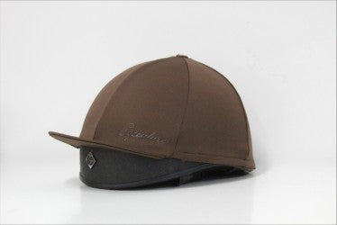 Deluxe Hat Silk with Removable Pom Pom -Chocolate Brown