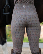 Load image into Gallery viewer, Couture By Eqcouture - Tweed Effect Riding Leggings
