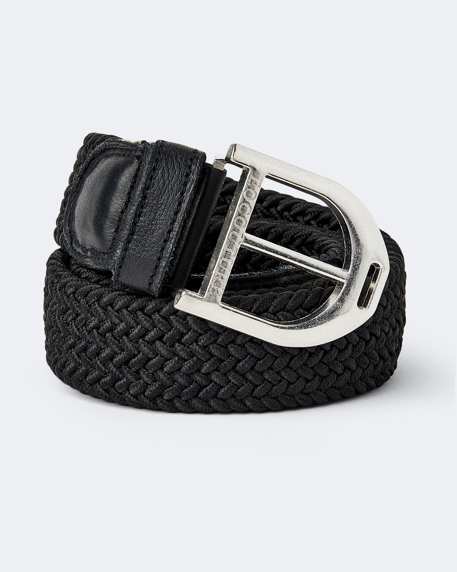 Elasticated Braided Stirrup Belt BLACK – Eqcouture