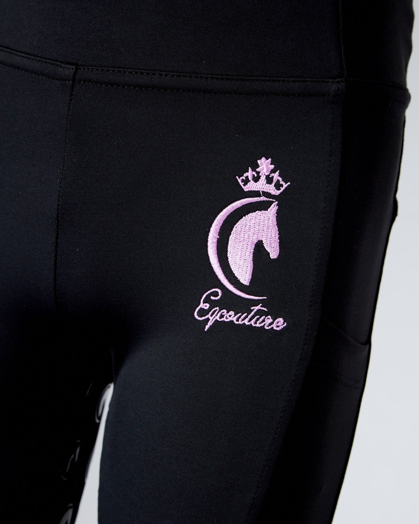 Kids / Children’s Black Riding Leggings / Tights Winter - GIRL BOY