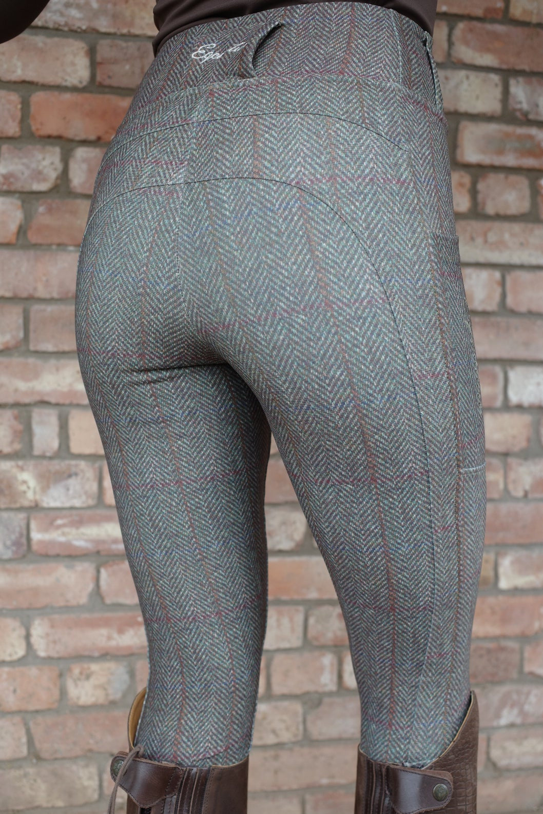 WINTER ALL-SEASON Tweed Effect Thermal Leggings - NO GRIP