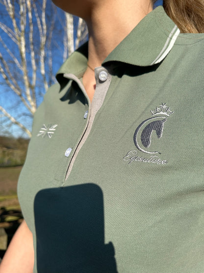 Polo Shirt Short Sleeve - SAGE GREEN