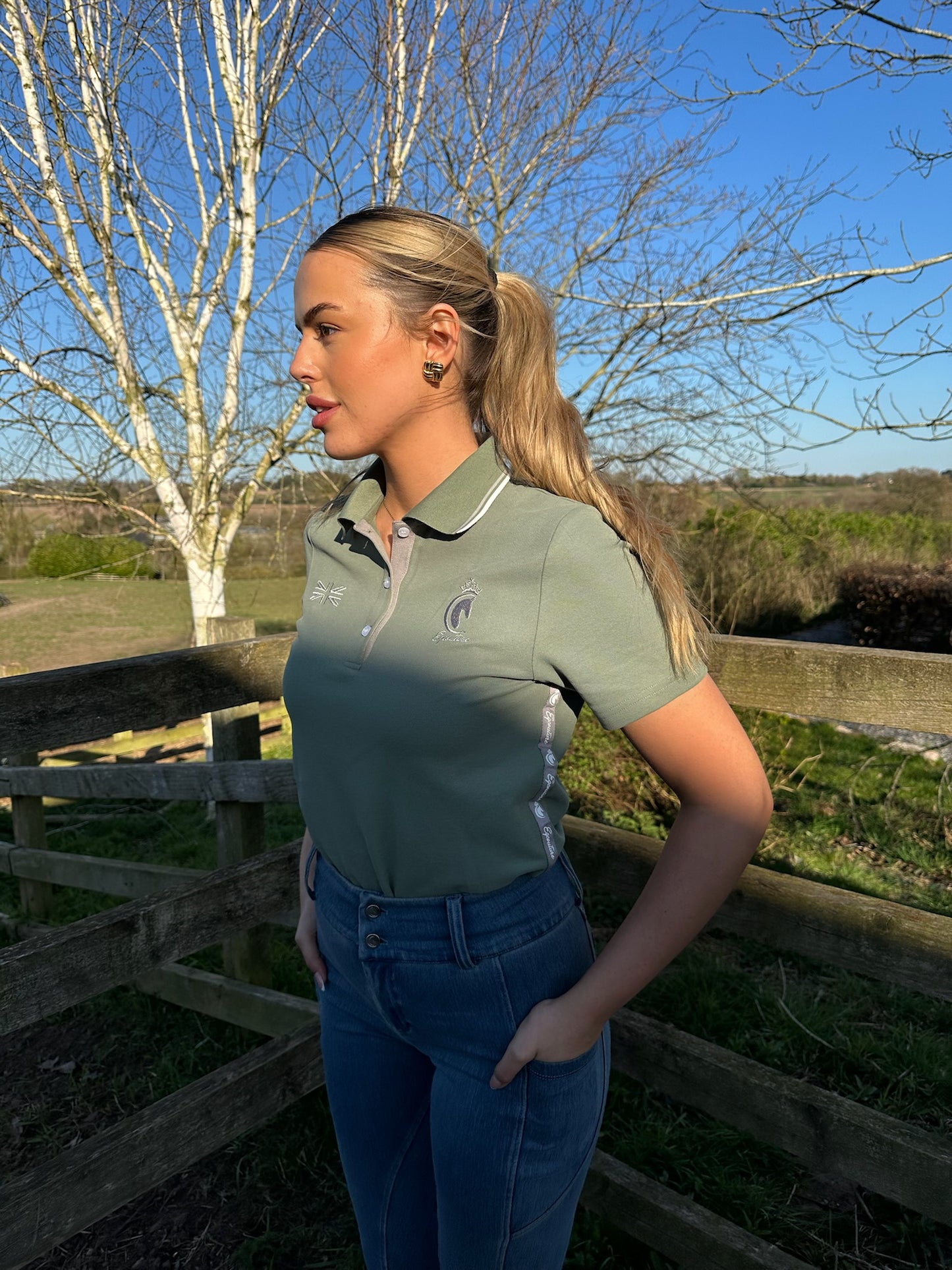 Polo Shirt Short Sleeve - SAGE GREEN