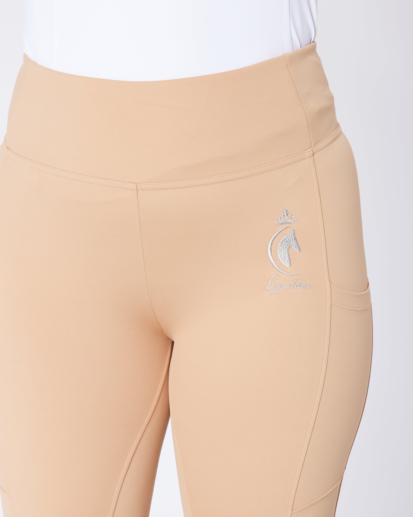 ORIGINALS Beige Riding Leggings / Tights - BISCUIT BEIGE No Grip