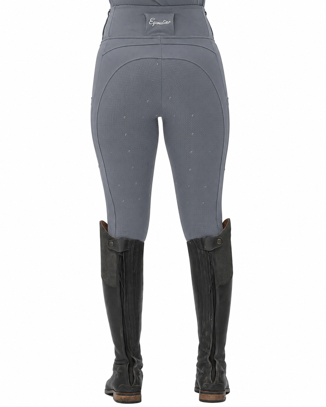 NEW Originals 2.0 Grey Riding Leggings / Tights with Phone Pockets - Urban Slate
