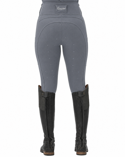 NEW Originals 2.0 Grey Riding Leggings / Tights with Phone Pockets - Urban Slate