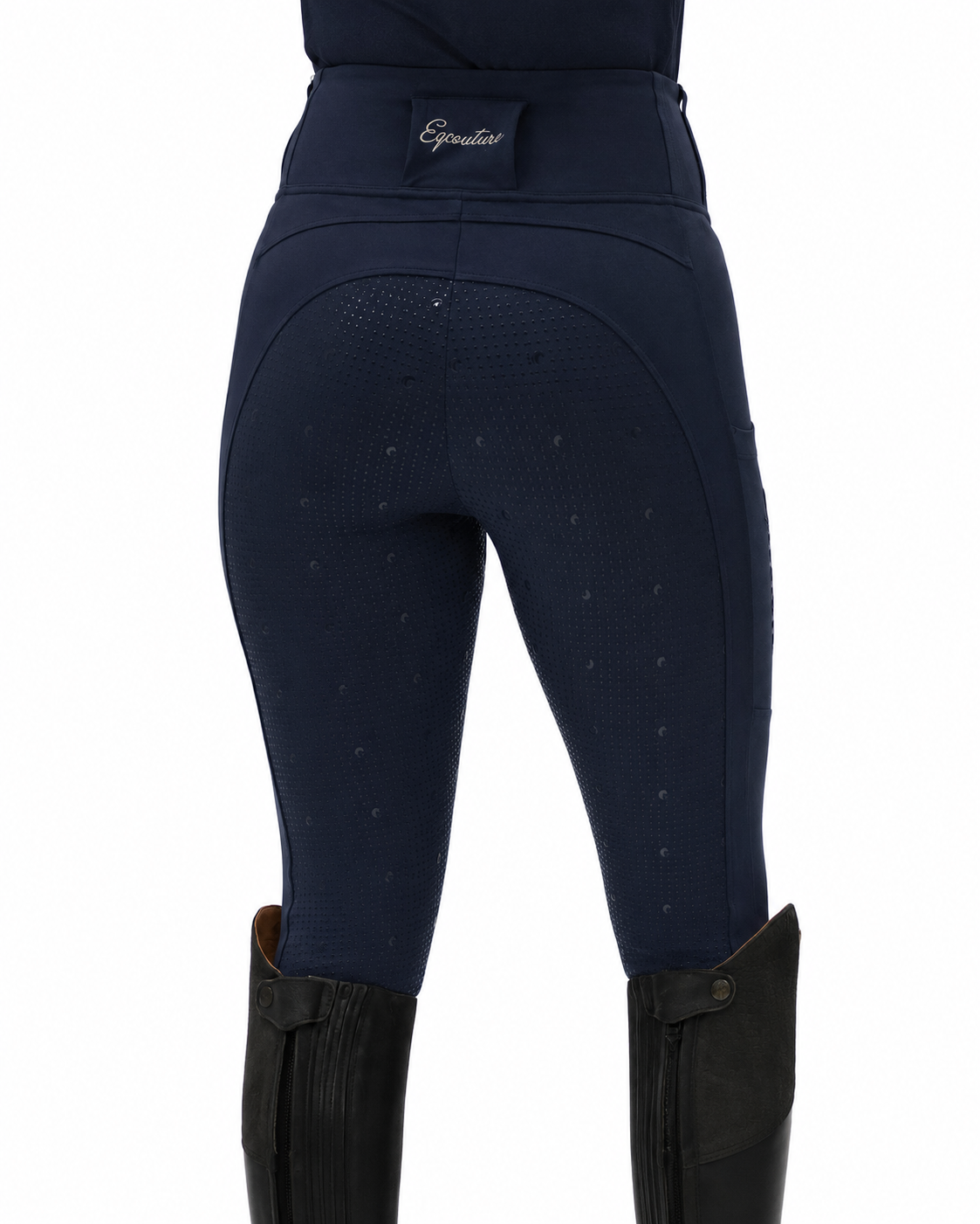 NEW Originals 2.0 Navy Riding Leggings / Tights with Phone Pockets - Midnight Navy