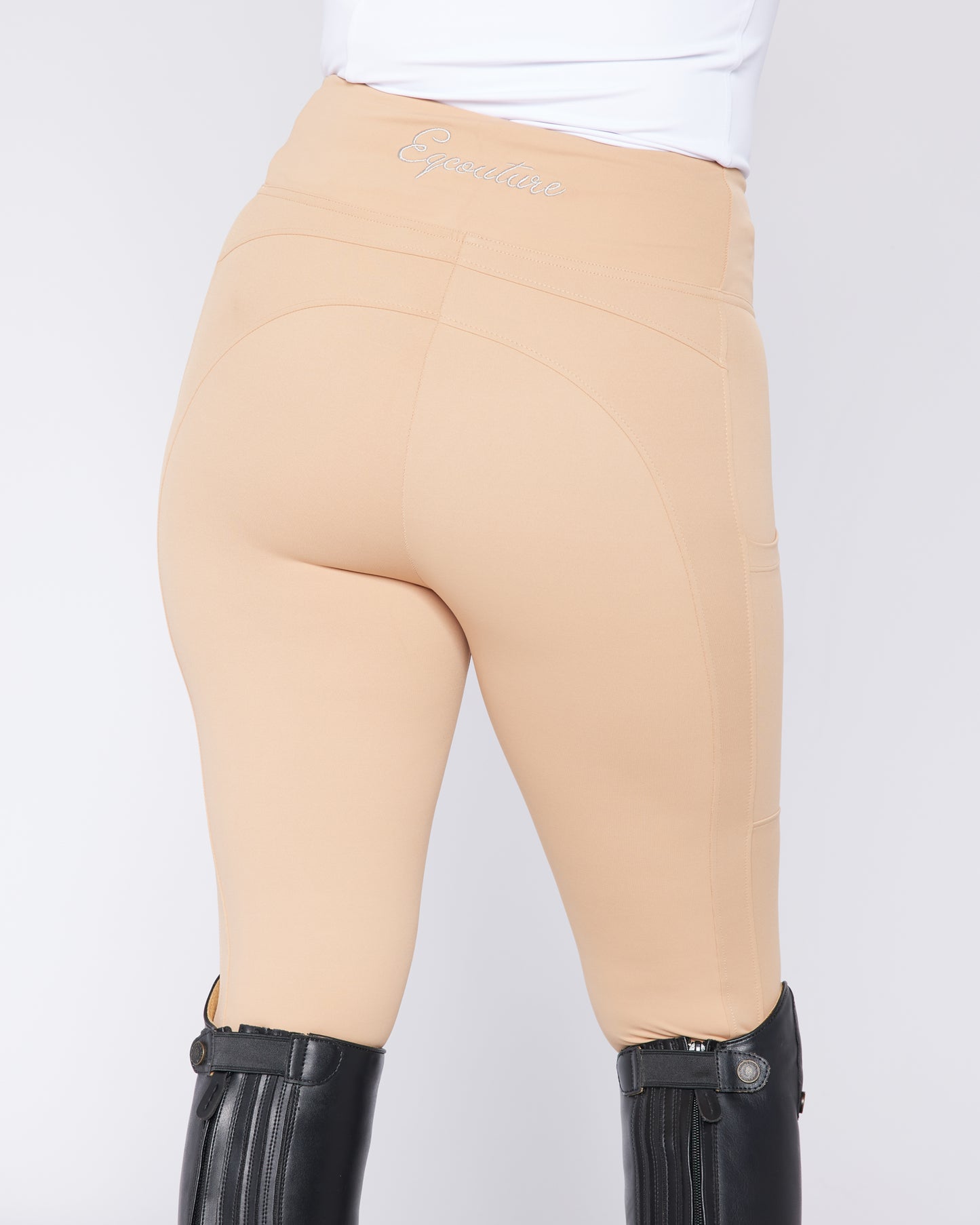 ORIGINALS Beige Riding Leggings / Tights - BISCUIT BEIGE No Grip
