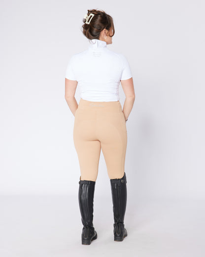 ORIGINALS Beige Riding Leggings / Tights - BISCUIT BEIGE No Grip