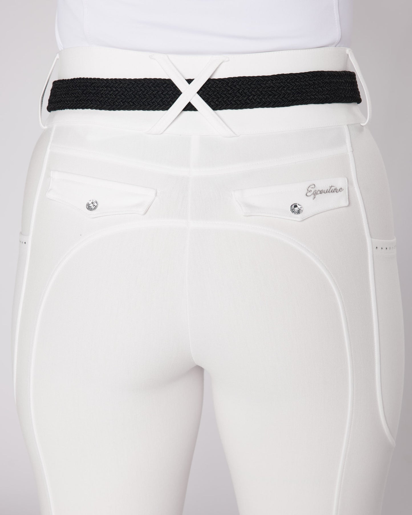 Premium Hybrid Breeches - PURE WHITE (NO GRIP)
