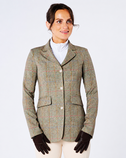 The LISSYEGAN Lightweight Tweed Effect Show Jacket