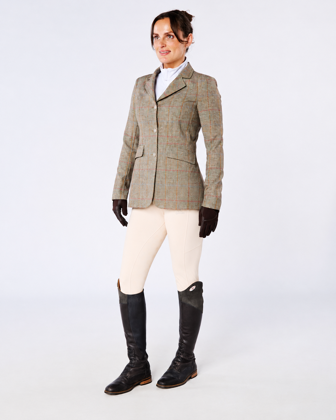 The LISSYEGAN Lightweight Tweed Effect Show Jacket