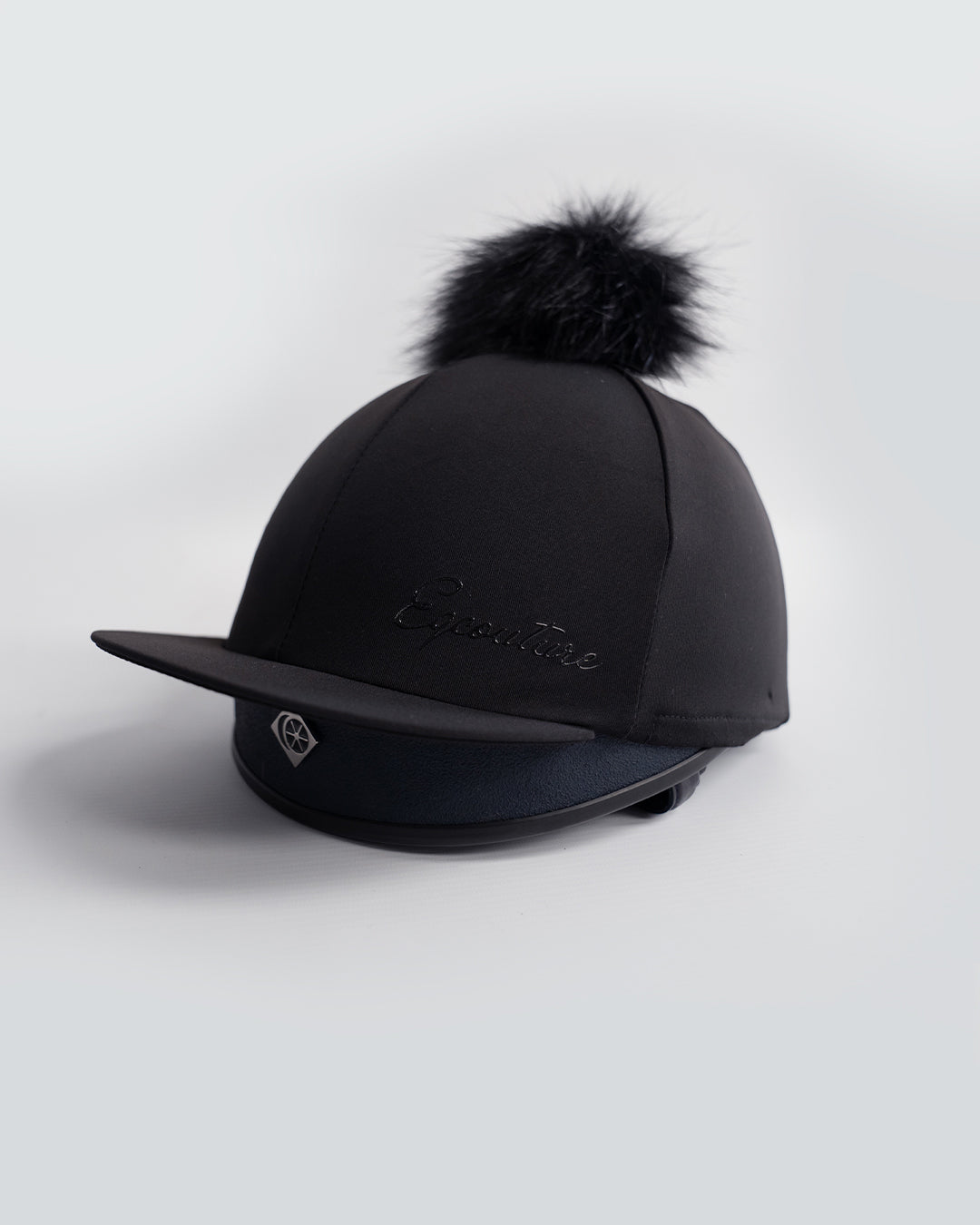 Deluxe Hat Silk with Removable Pom Pom - BLACK