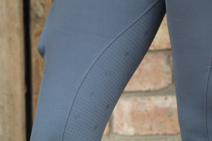 NEW Originals 2.0 Grey Riding Leggings / Tights with Phone Pockets - Urban Slate