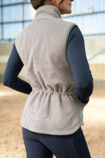 Load image into Gallery viewer, Country Chic Fleece Gilet - GREY
