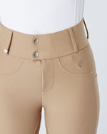 Load image into Gallery viewer, Premium Hybrid Breeches - DEEP SAND (NO GRIP)

