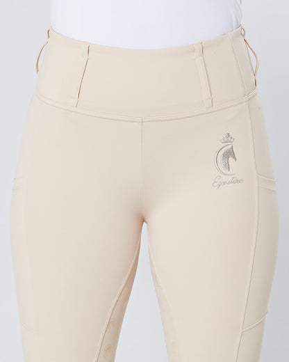 ORIGINALS Cream Horse Riding Competition Tights / Leggings  - CORNISH CREAM