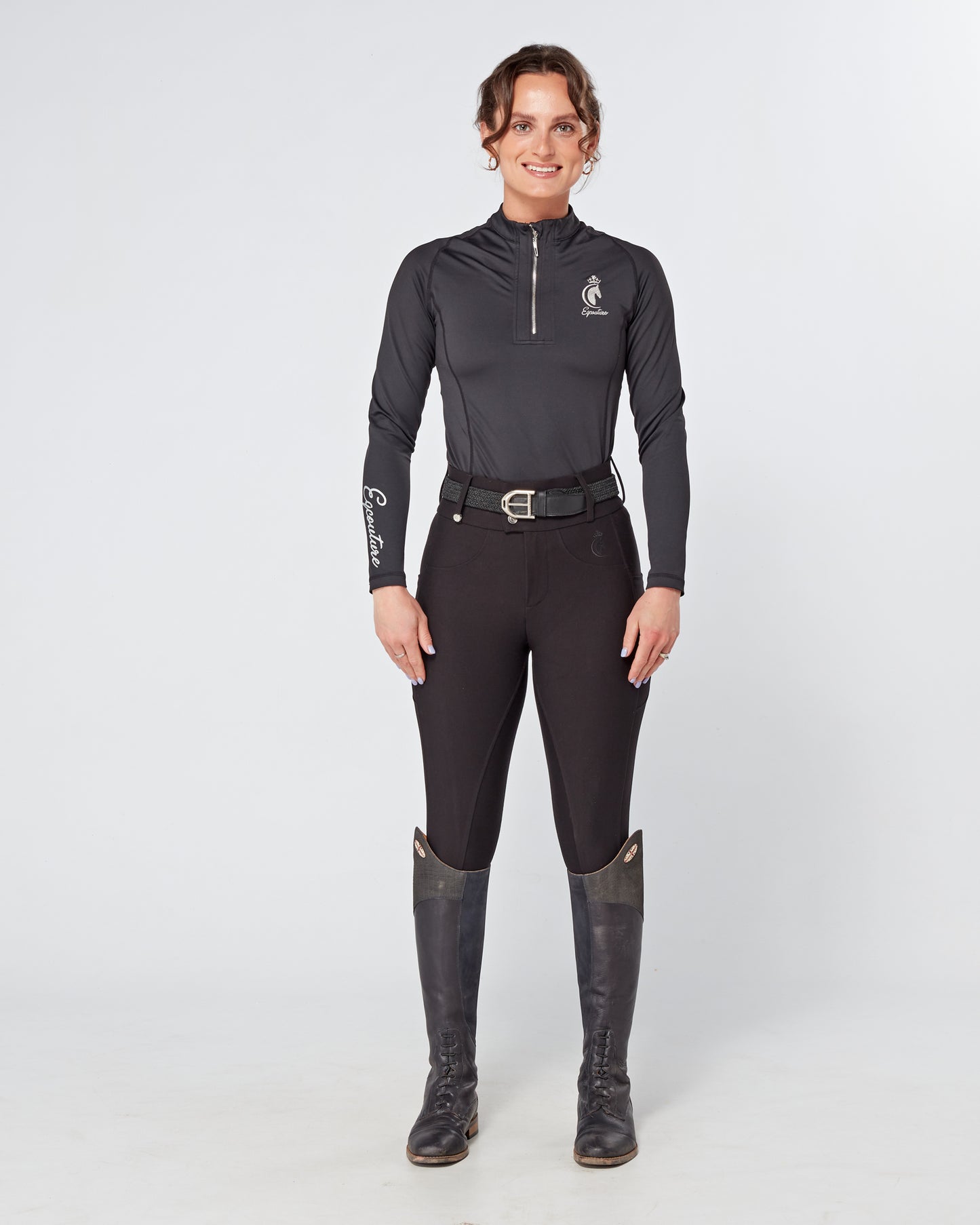 Premium Hybrid Breeches - CLASSIC BLACK (NO GRIP)