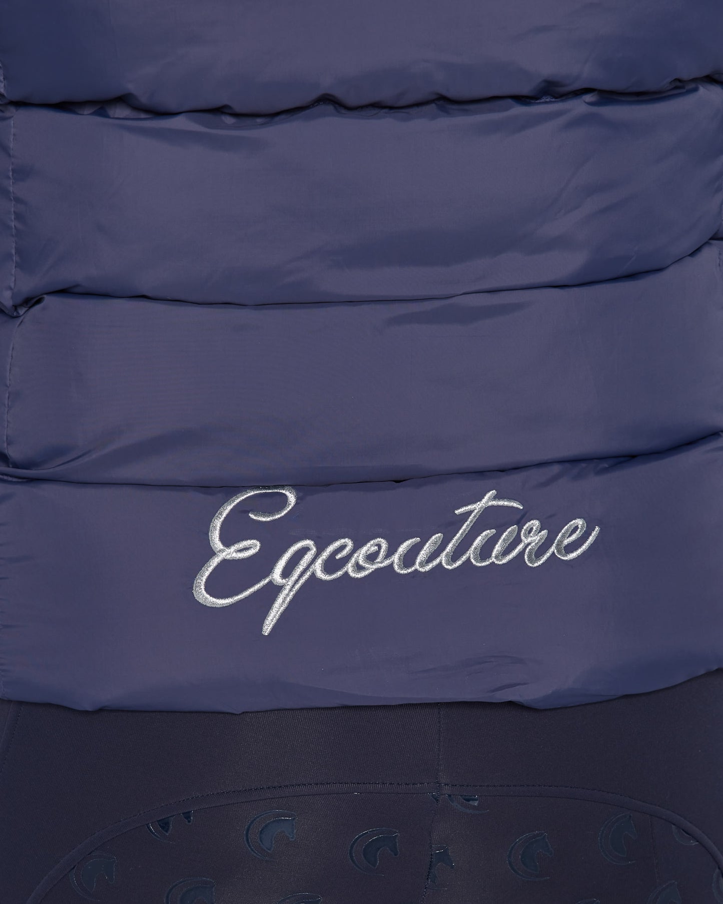 Exclusive Navy Team Puffer Gilet - Detachable Hood