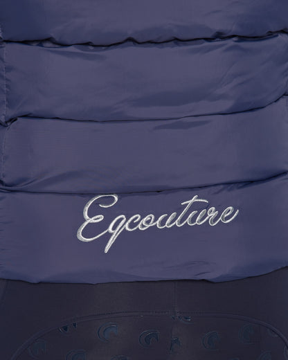 Exclusive Navy Team Puffer Gilet - Detachable Hood