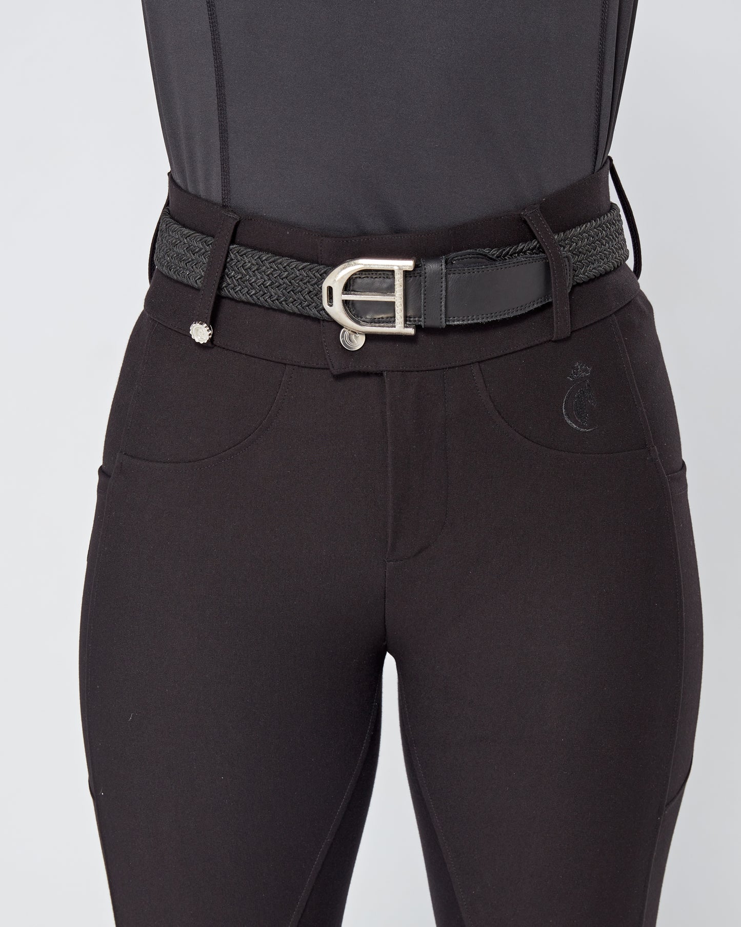 Premium Hybrid Breeches - CLASSIC BLACK (NO GRIP)
