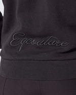 Load image into Gallery viewer, Deluxe 1/4 Zip Sweatshirt - BLACK
