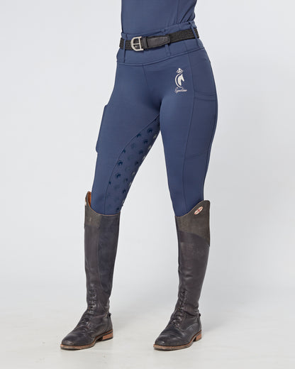 ORIGINALS Navy Horse Riding Tights / Leggings with pockets  - MIDNIGHT NAVY