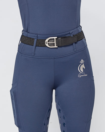 ORIGINALS Navy Horse Riding Tights / Leggings with pockets  - MIDNIGHT NAVY