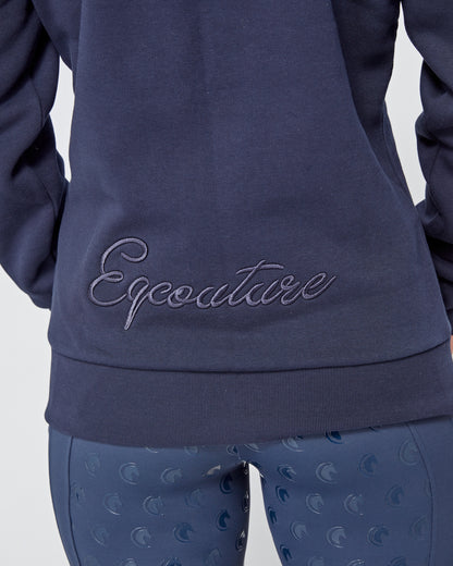 Deluxe 1/4 Zip Sweatshirt - NAVY