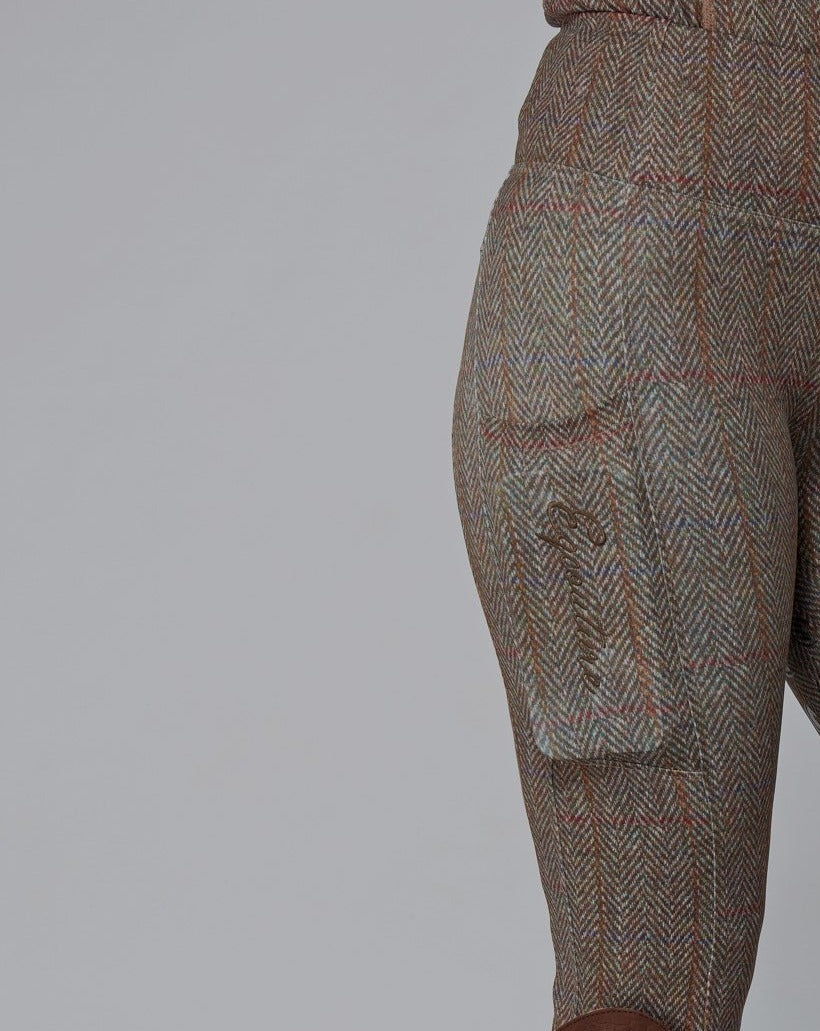 Couture By Eqcouture - Tweed Effect Riding Leggings - NO GRIP