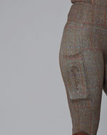 Load image into Gallery viewer, Couture By Eqcouture - Tweed Effect Riding Leggings - NO GRIP
