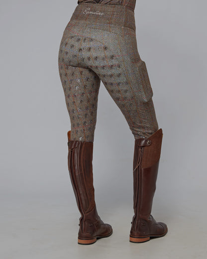 ALL-SEASON Tweed Effect Riding Leggings - Full Grip